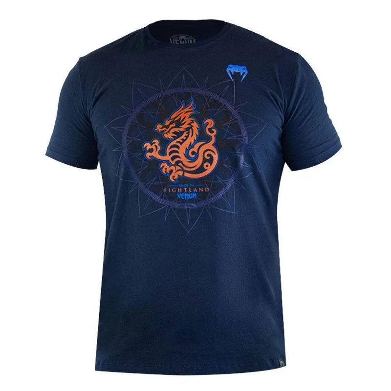 Camiseta Venum Draon Mandala Azul