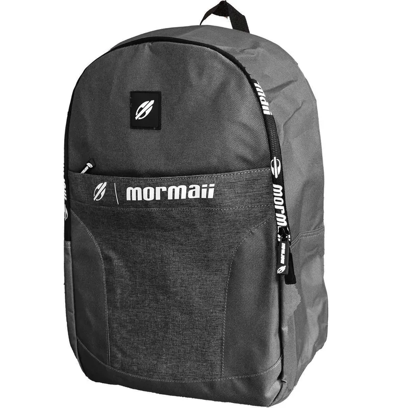 Mochila Mormaii Urban Letreiro Cinza Mescla 25L
