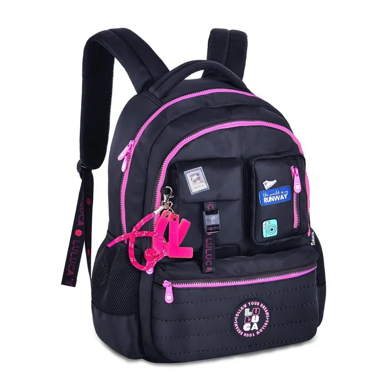 Mochila Luluca Bolsa Escolar Lançamento Super Premium