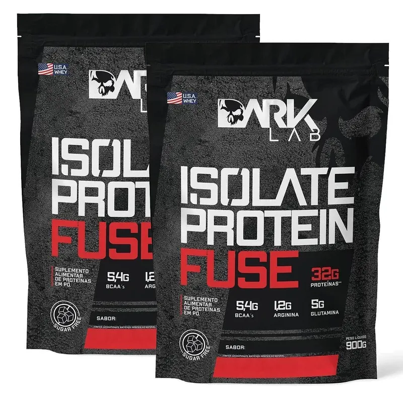 Kit 2x Isolate Protein Fuse 900g Dark Lab