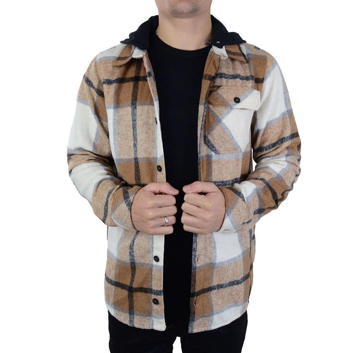 Camisa Masculina Freesurf ML london Xadrez