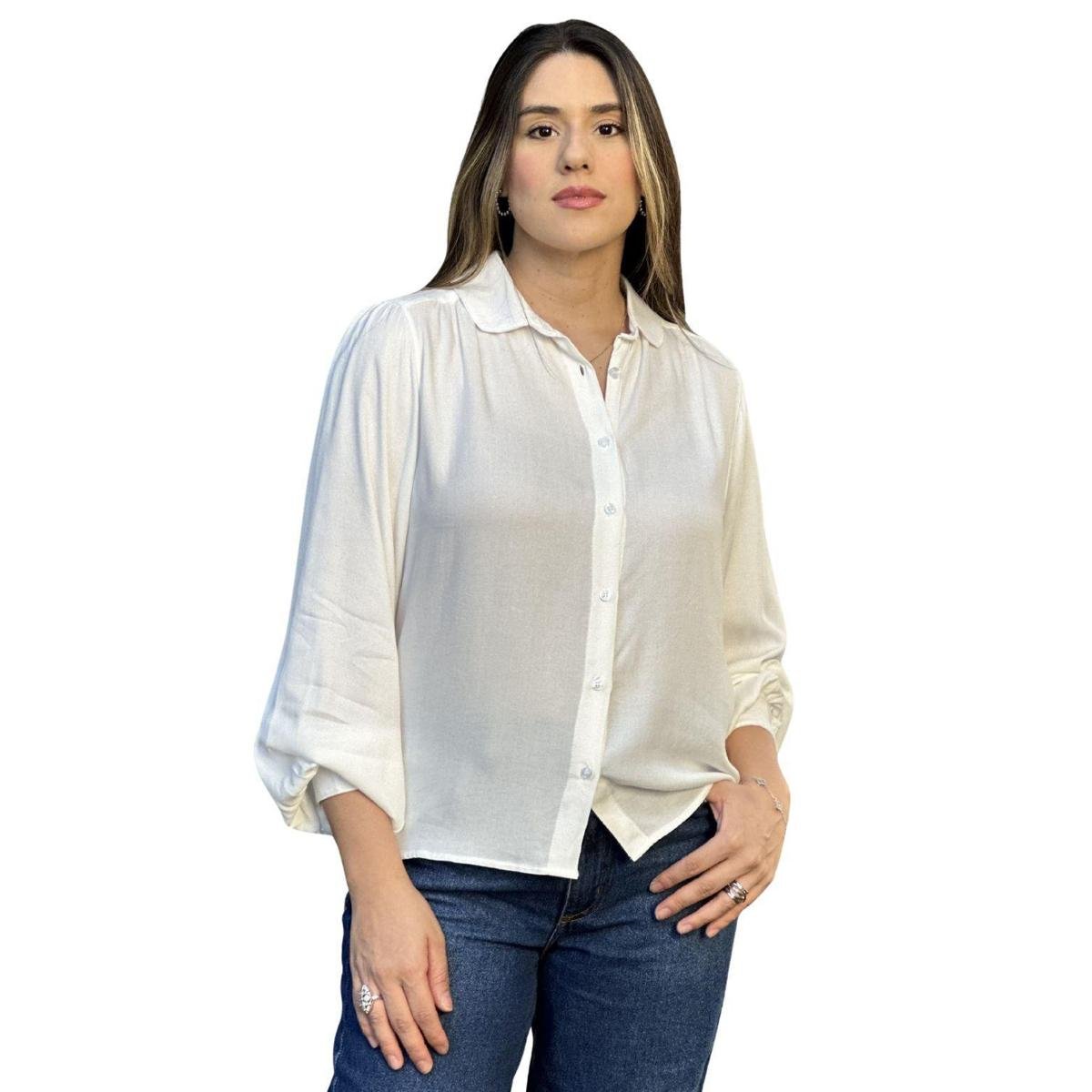 Camisa Feminina Gola Redonda Scalk