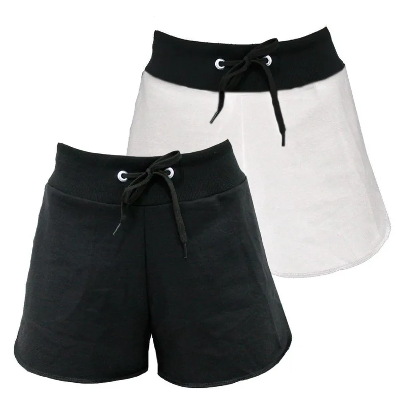 Kit 2 Shorts Moletom Plus Size Tropicaos Confortável Feminino