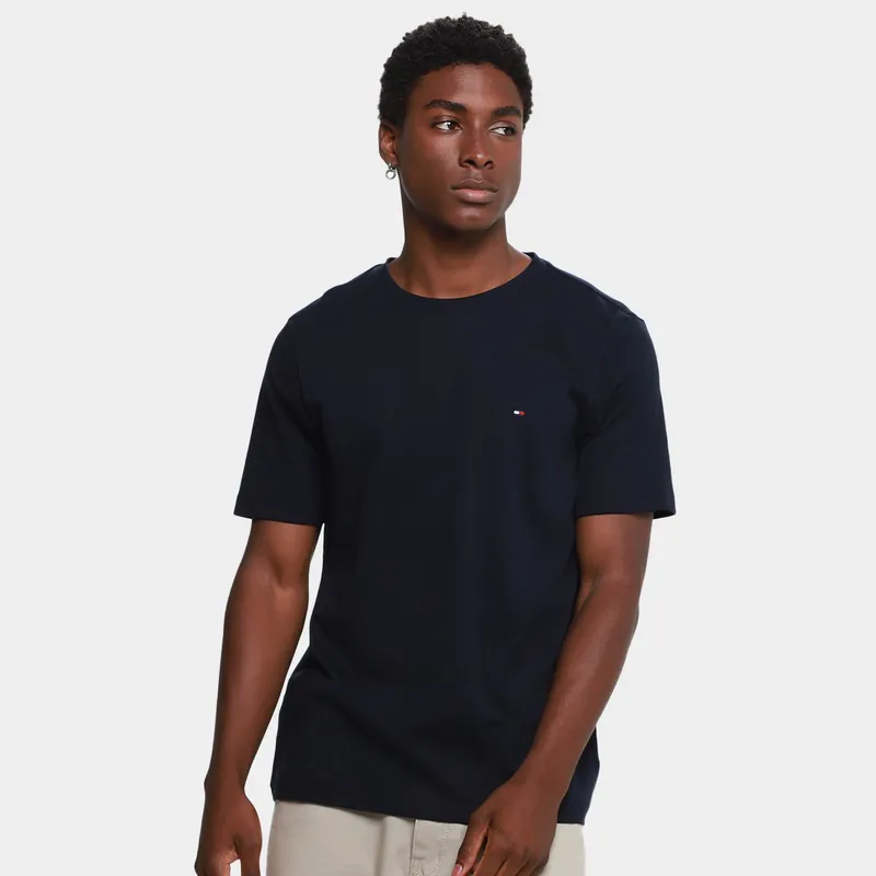 Camiseta Tommy Hilfiger Light Interlock Masculina