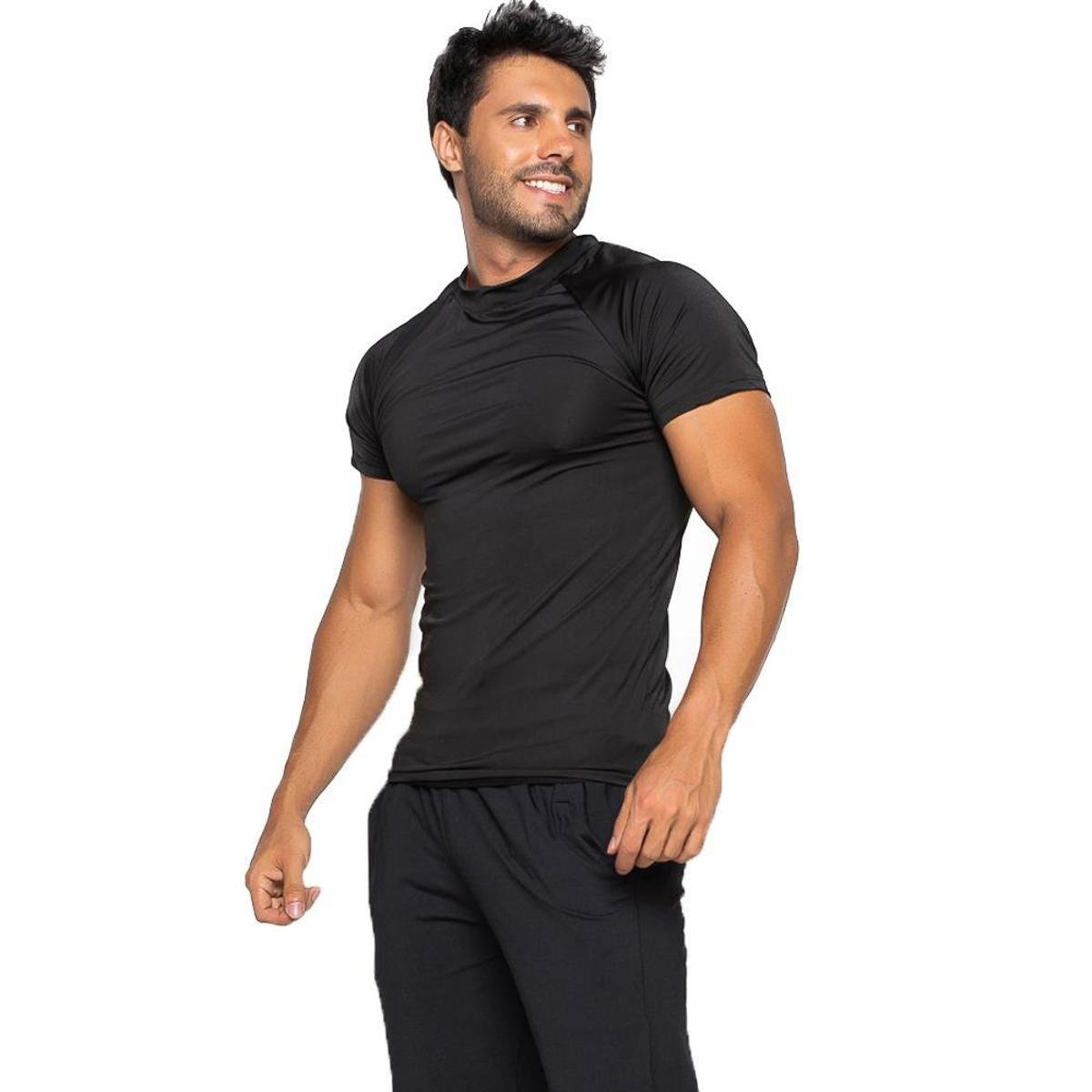 Camisa Bravaa Store Térmica Curta Feminina 038 Unissex