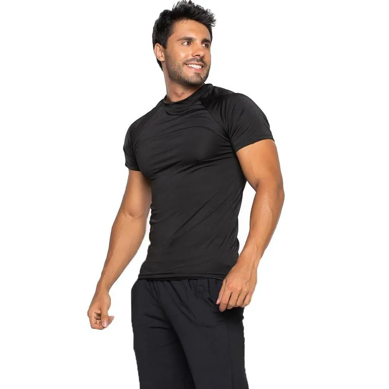 Camisa Bravaa Store Térmica Curta Feminina 038 Unissex