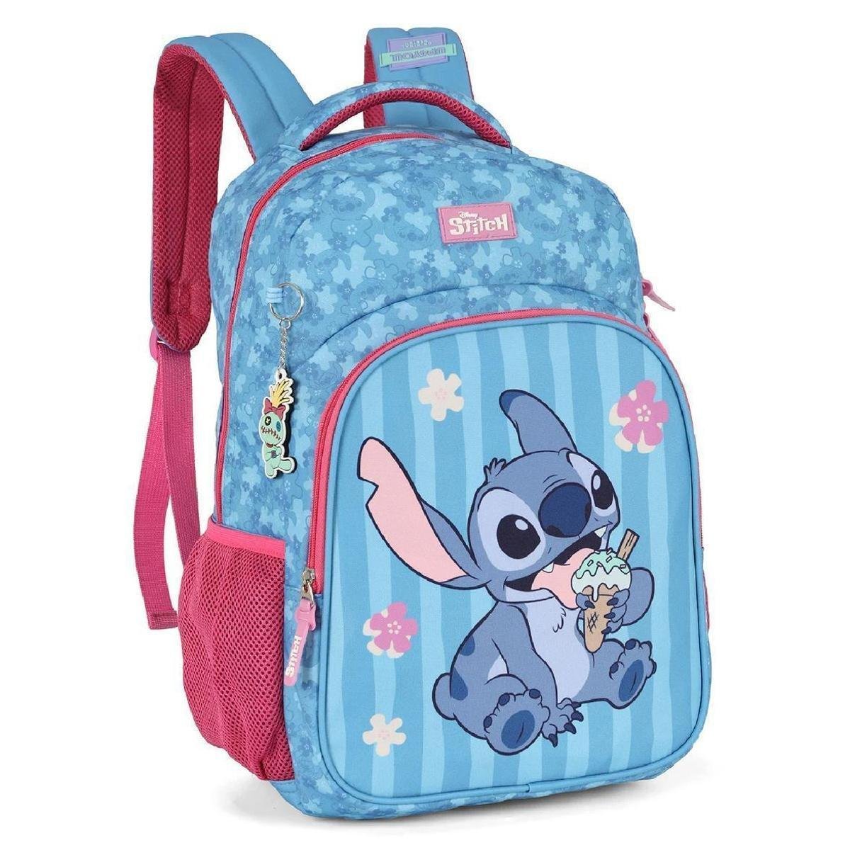 MOCHILA LUXCEL INFANTIL STITCH MS50101SC