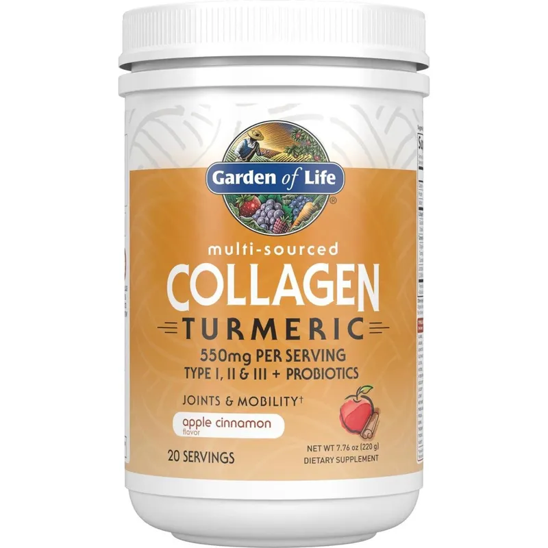 Suplementos Garden Of Life: Peptídeos De Colágeno Em Pó 220 Ml
