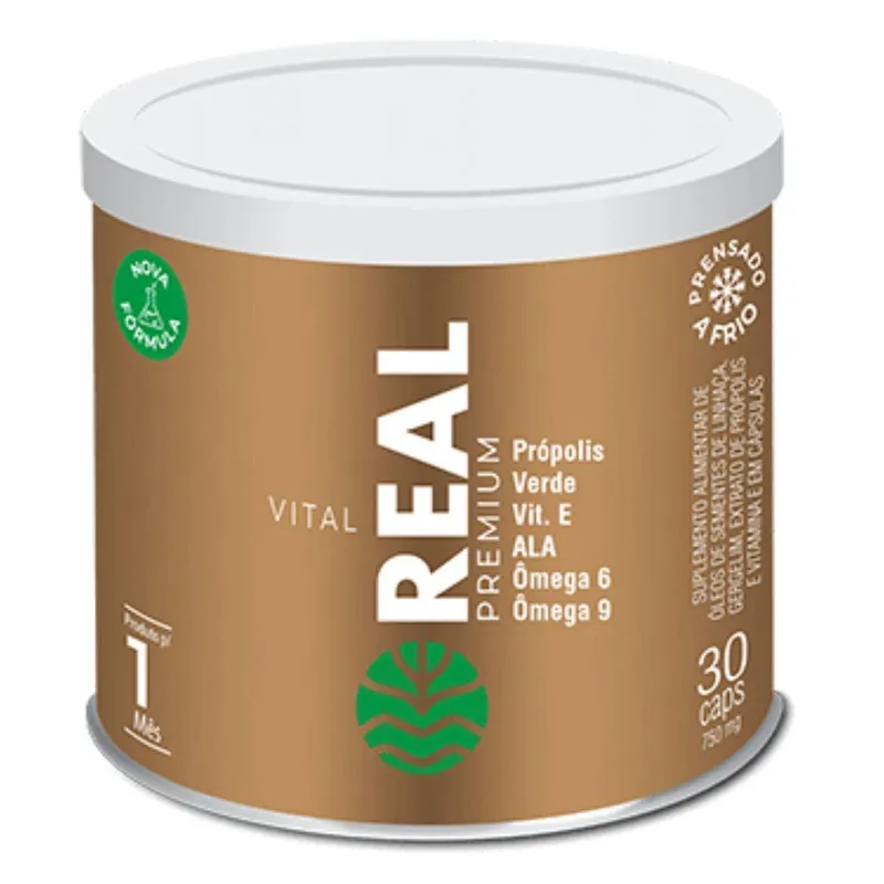 Vital Real Suplemento Alimentar Premium 60 Cáps Vital Atman