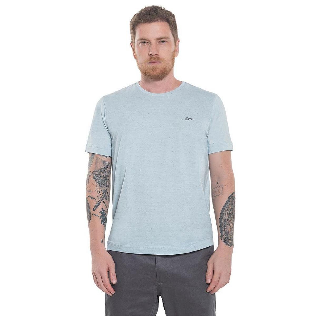Camiseta Básica Linho Algodão - Remo Fenut