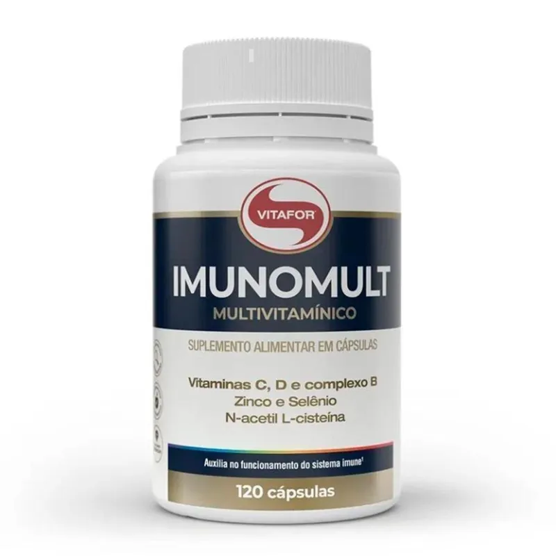 Imunomult 120 Cápsulas - Vitafor Tamanho:Unico;Genero:Unisex;Sabor:sem sabor