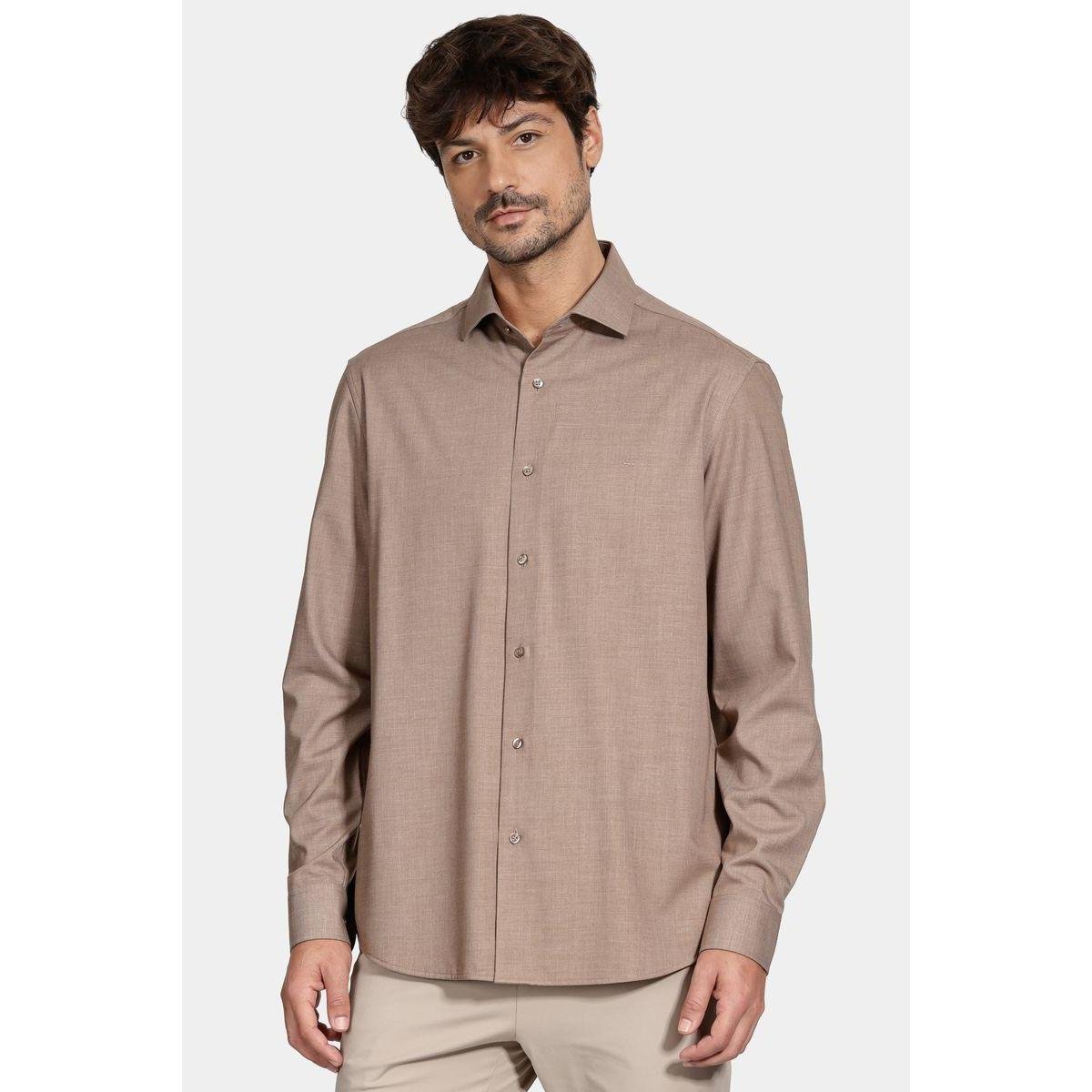 Camisa Aramis Regular Melange Antibactéria