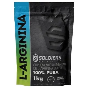 Arginina 1Kg - 100% Puro Importado - Soldiers Nutrition