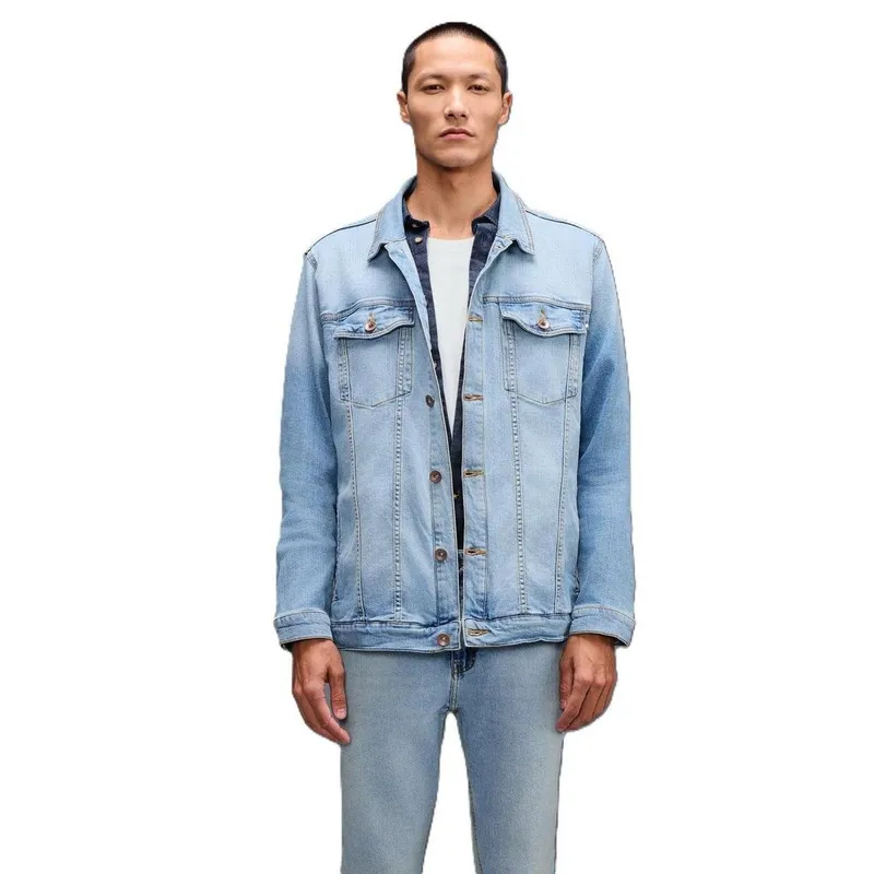 Jaqueta Trucker Jeans Max Reserva