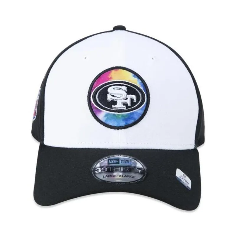 BONÉ NEW ERA 3930 SAN FRANCISCO 49ERS NFP23BON184 BRANCO PRETO