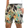 Short KS Masculino Bermuda Praia Tactel c/ Elastano Estampado - GG - Rosa