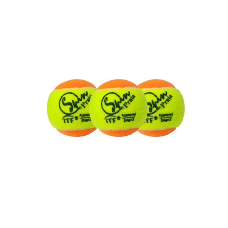 BOLA BEACH TENNIS SPIN TUBO COM 3