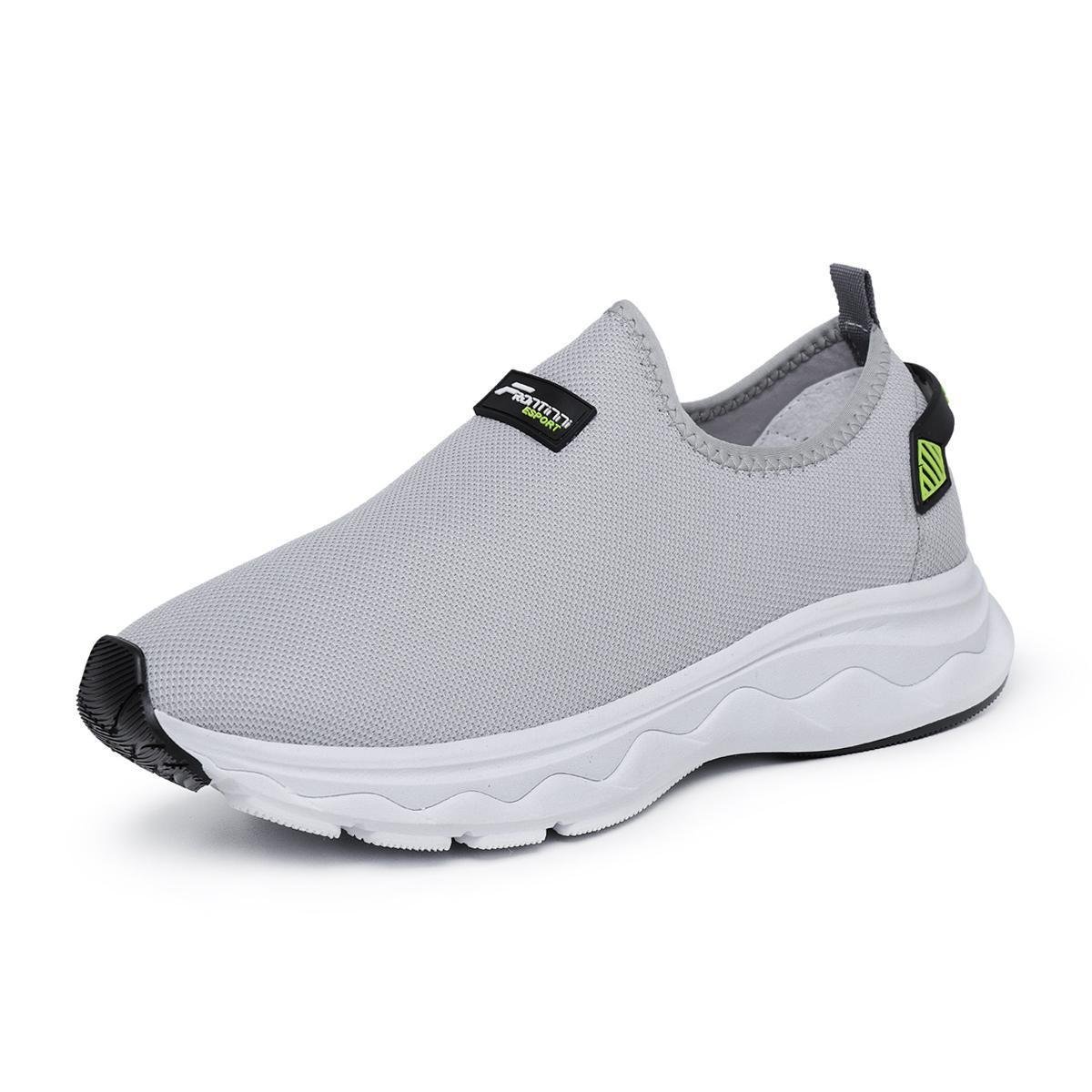 Kit 2 Tênis Slip On Meia Masculino Macio Leve Caminhada Tamanho:41;Cor: