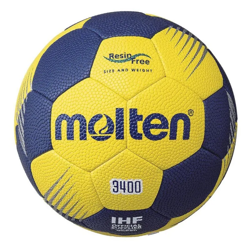 Bola Molten Handball HF3400-YN IHF Approved Resin Free