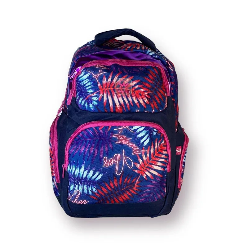 Mochila Juvenil Escolar Alças Acolchoadas Winth BPG31631