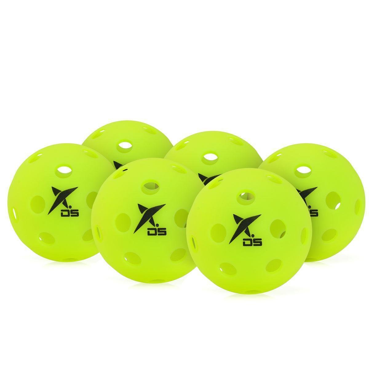 Bola de Pickleball Drop Shot Indoor pack com 06 Unidades