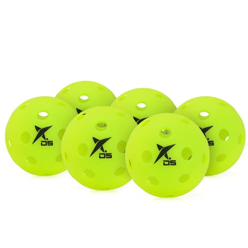 Bola de Pickleball Drop Shot Indoor pack com 06 Unidades