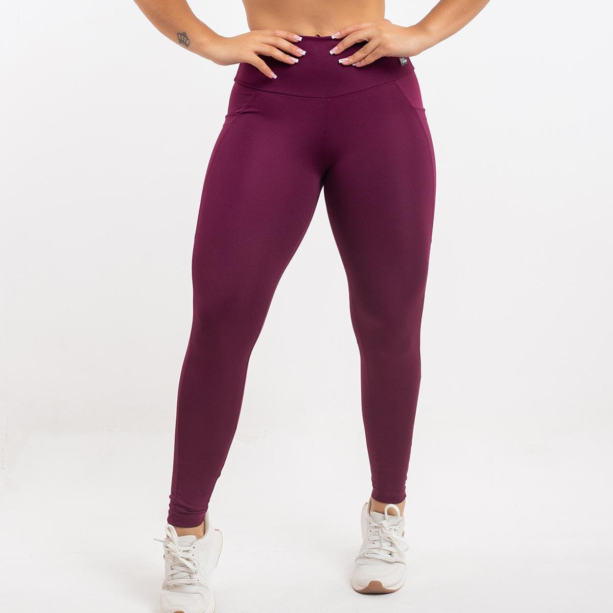 Calça Legging que Não Fica Transparente com Bolso Viére