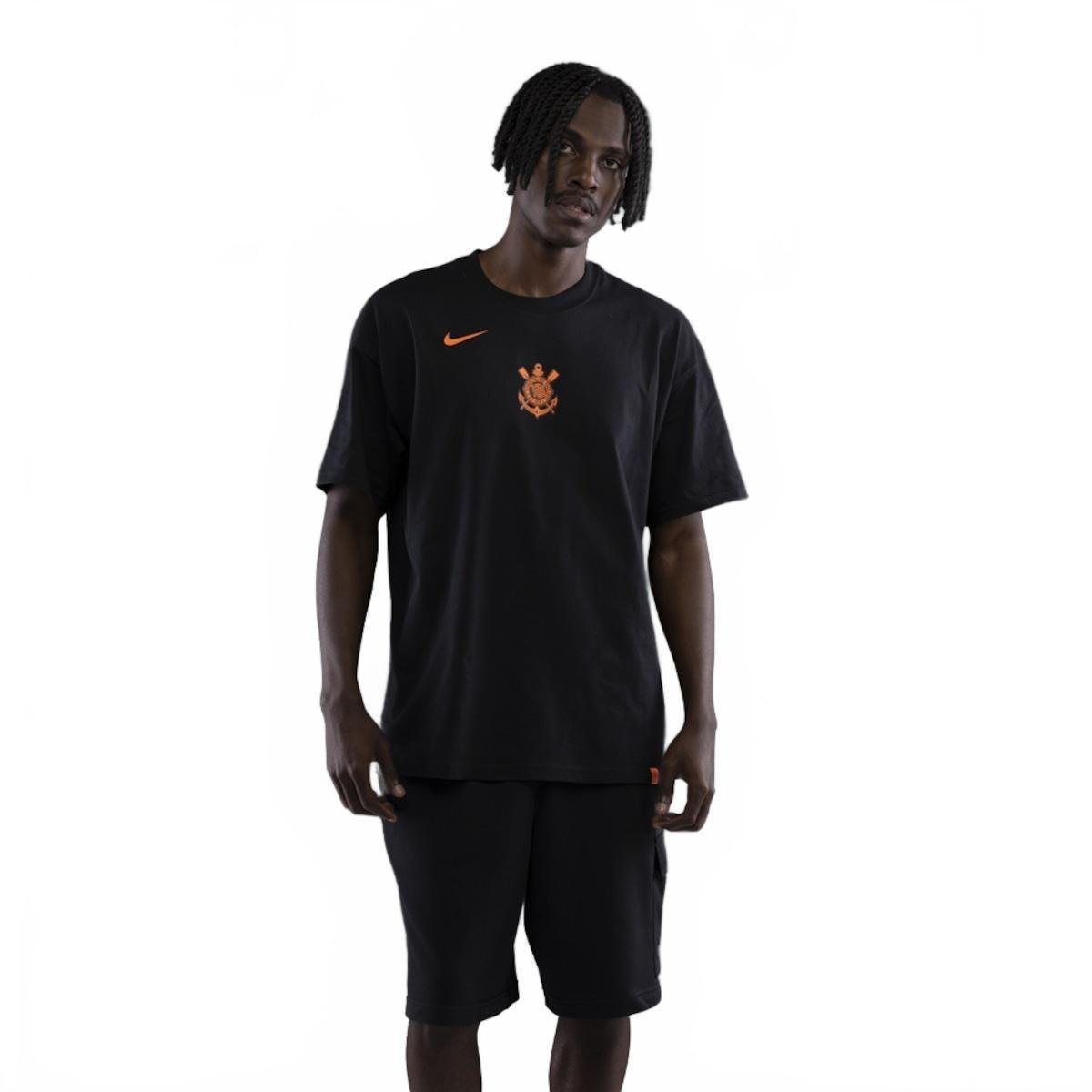 Camiseta Corinthians Nike Total 90 Remix Masculina
