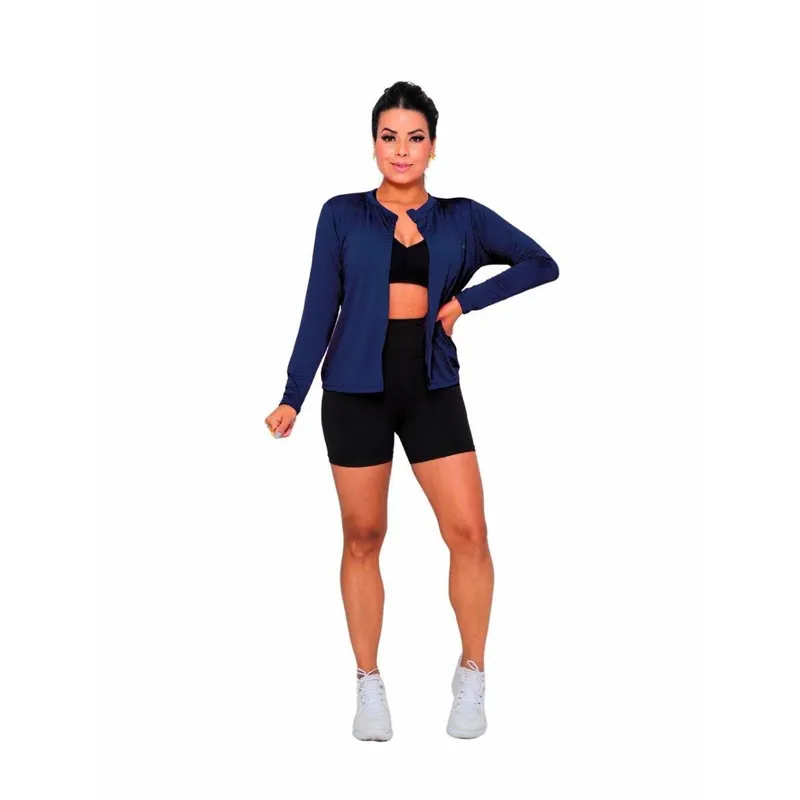 Casaco Camisa Sem Zíper com Proteção UV FPU50 Feminino