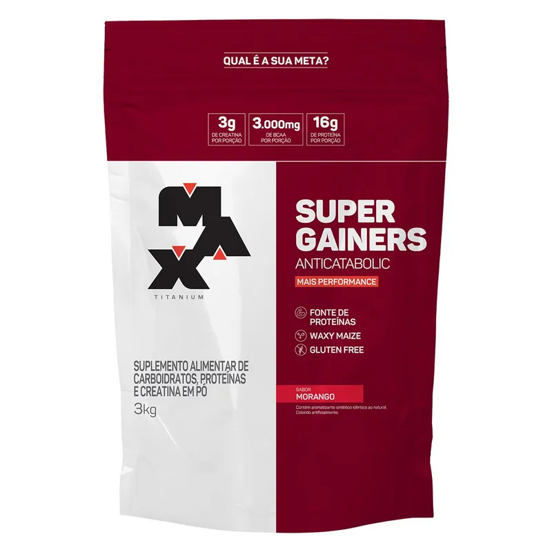 Super Gainers Max Titanium Refil - 3Kg