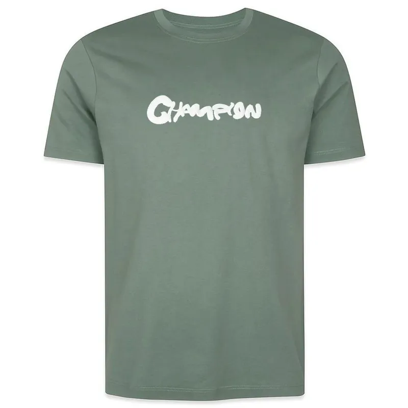 Camiseta Champion Malhão Paint Verde Masculino