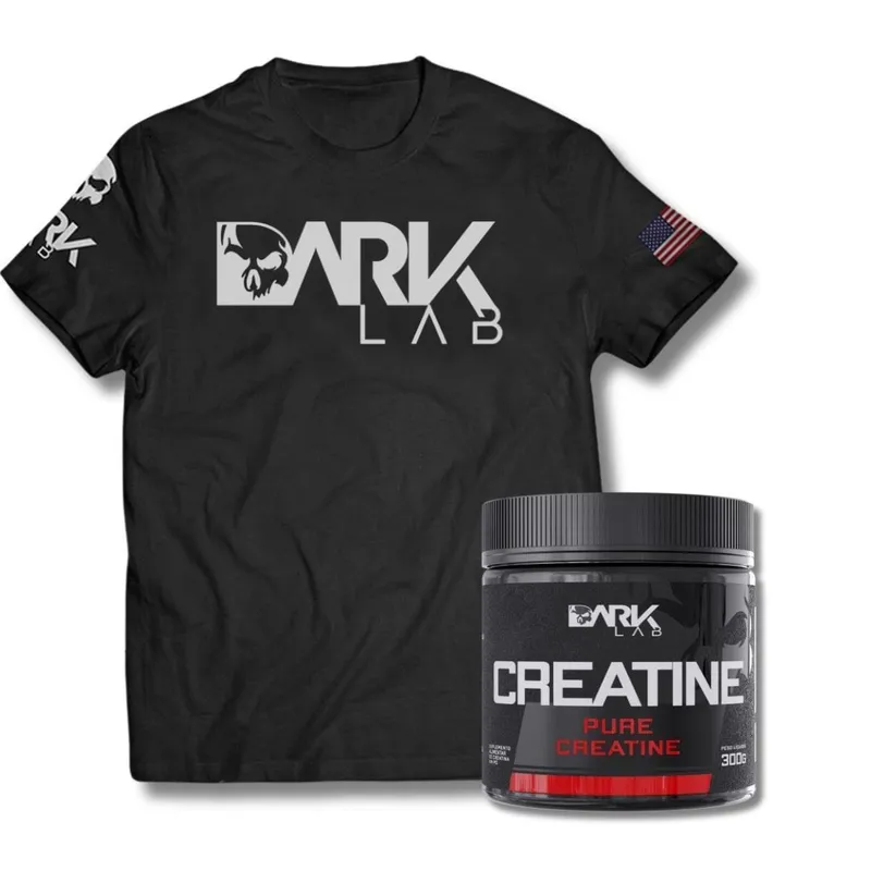 Kit Creatina 300g + Camiseta Dark Lab