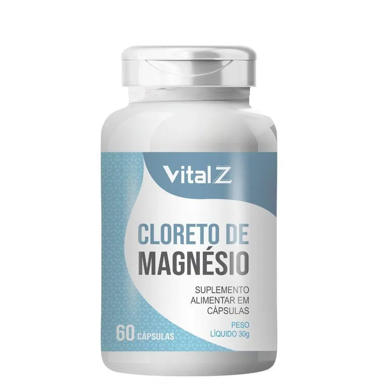 Cloreto de Magnésio - 60 Cápsulas