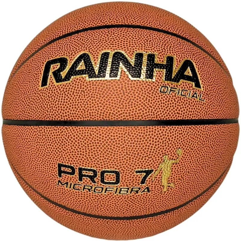 Bola Basquete Rainha Pro 7 Microfibra Masculina Oficial Indoor