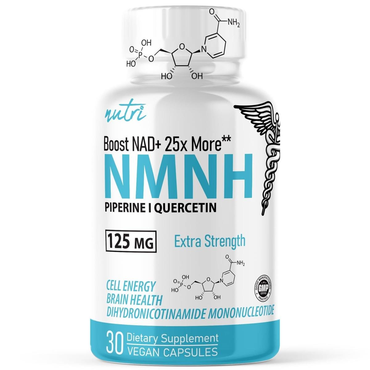 Suplemento Nature'S Fusions Nmnh Dihydronicotinamide Mononuc