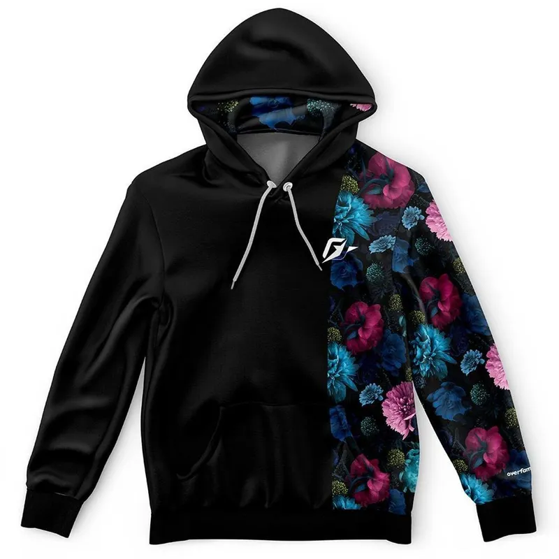Moletom Canguru Dark Floral 1