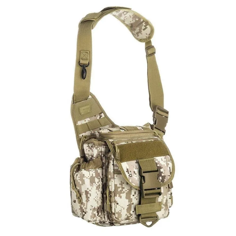 Bolsa De Ombro Invictus - Urban | Camuflado Digital Deserto