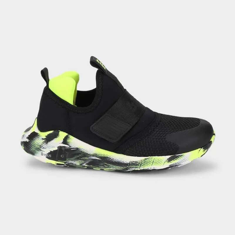 Tênis Infantil Bibi Evolution II Preto com Amarelo