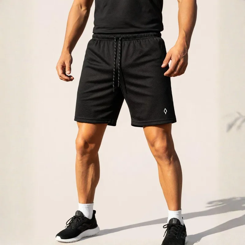 Calção Masculino Dry Futebol Academia Caminhada Com Bolso