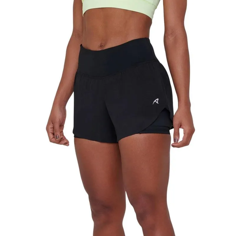 Short Authen Com Bermuda Signature Samba 2 Em 1 - feminino
