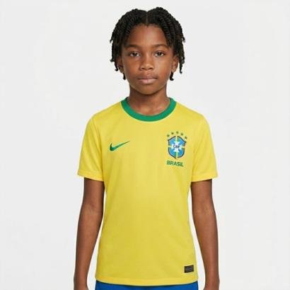 Camisa Brasil Nike I 2026/27 Fã Infantil