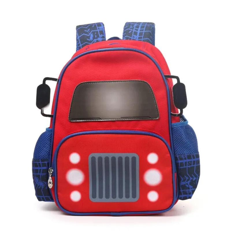 Mochila Escolar Infantil Yins Caminhão 14pol. Menino - Ref YS42330/YS42277