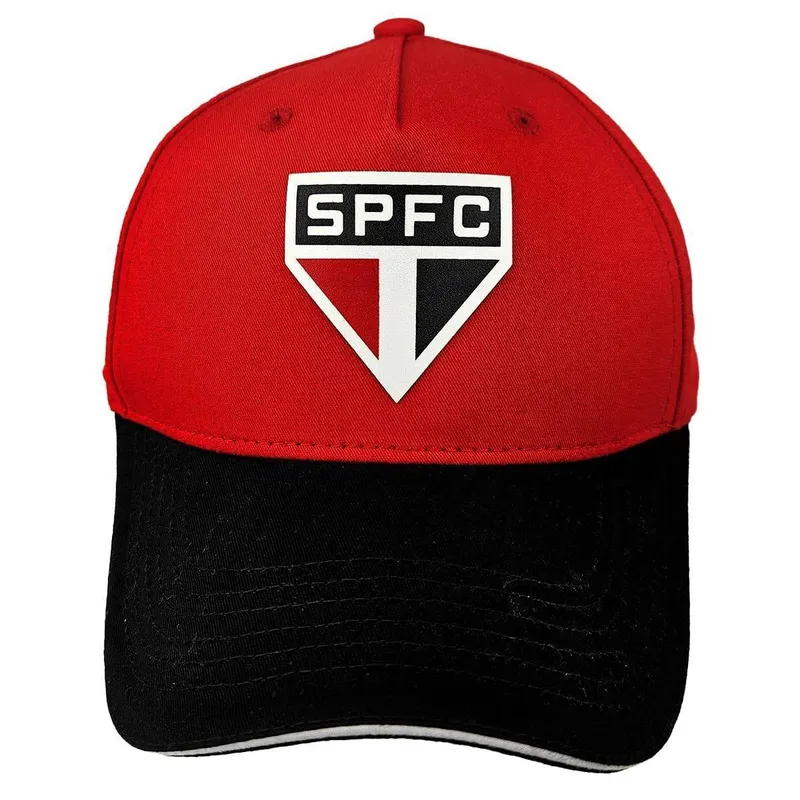 Bone Sao Paulo Licenciado Conforto Ajustavel Aba Curva Cor:;Gênero:Únissex;Tamanho:Único