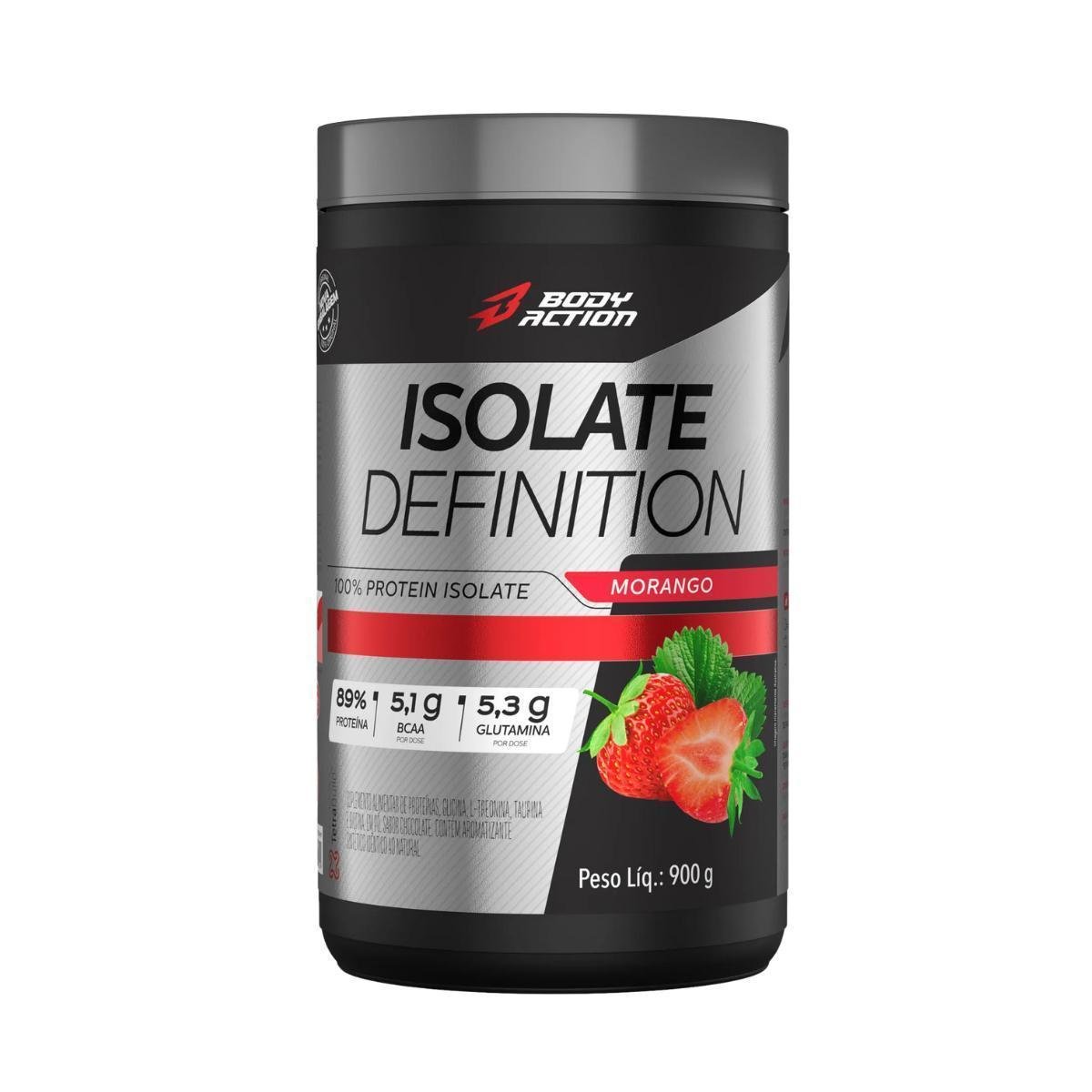 Isolate Definition 900g Bodyaction Whey Protein Isolado
