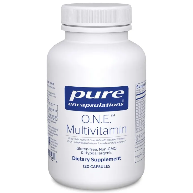 Encapsulamentos multivitamínicos puros O.N.E. 120 cápsulas