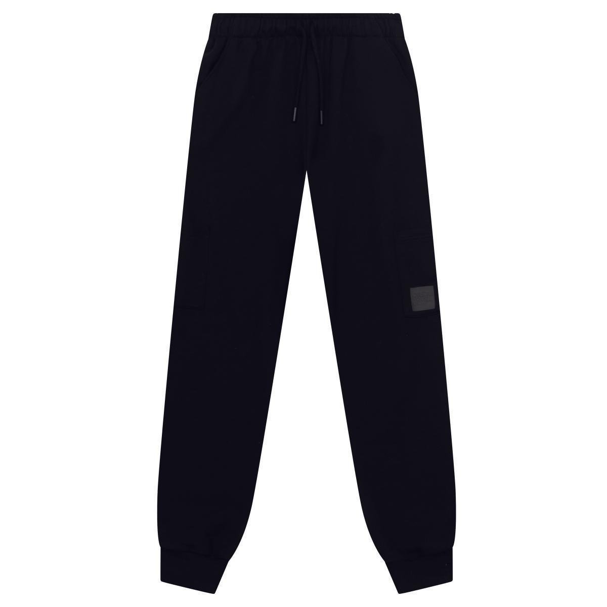 Calça jogger teen menino em moletinho Brandili Young