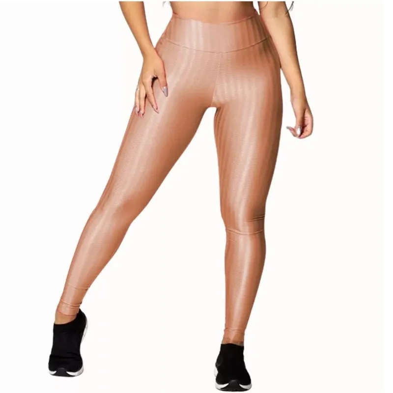Calça Poliamida 3d Cintura Alta Academia