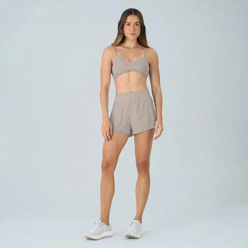 Shorts Alto Giro Sobreposto Eterno