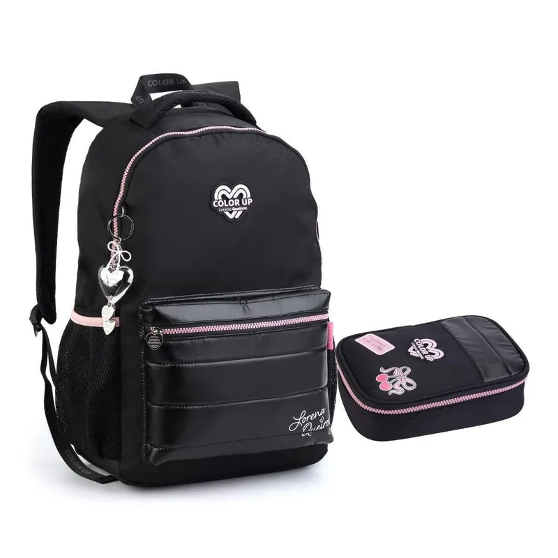 Kit Mochila e Estojo Bolso Notebook Lorena