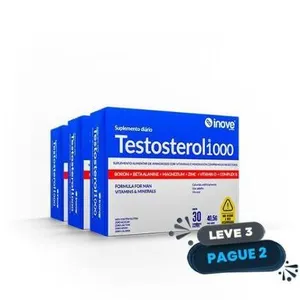 Testosterol 1000 - 3 unidades